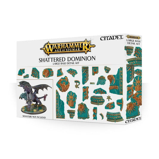 Soclage: Shattered Dominion: Kit de décor pour grand socle