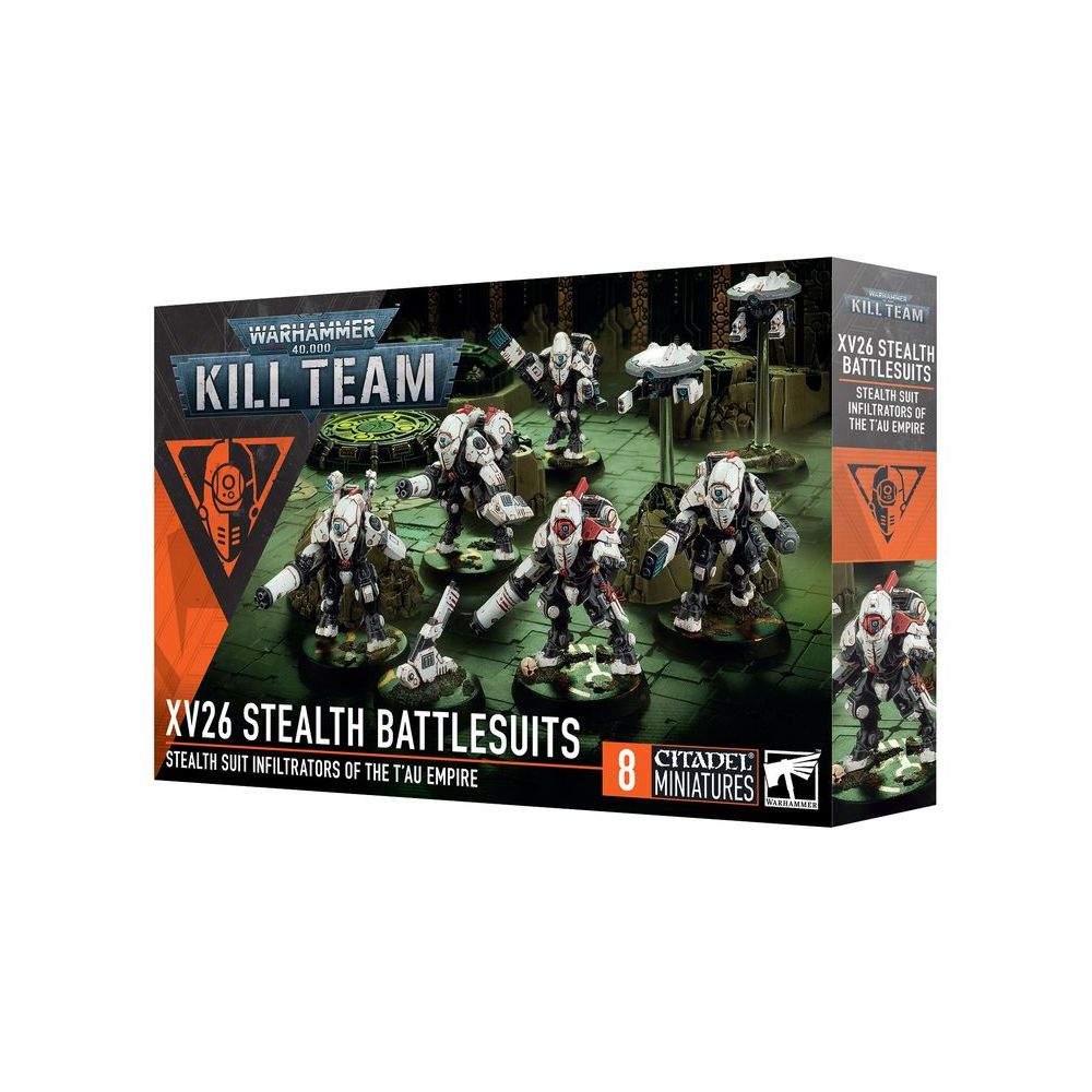 T'au Empire: Kill Team d'Exo-Armure XV26 Stealth