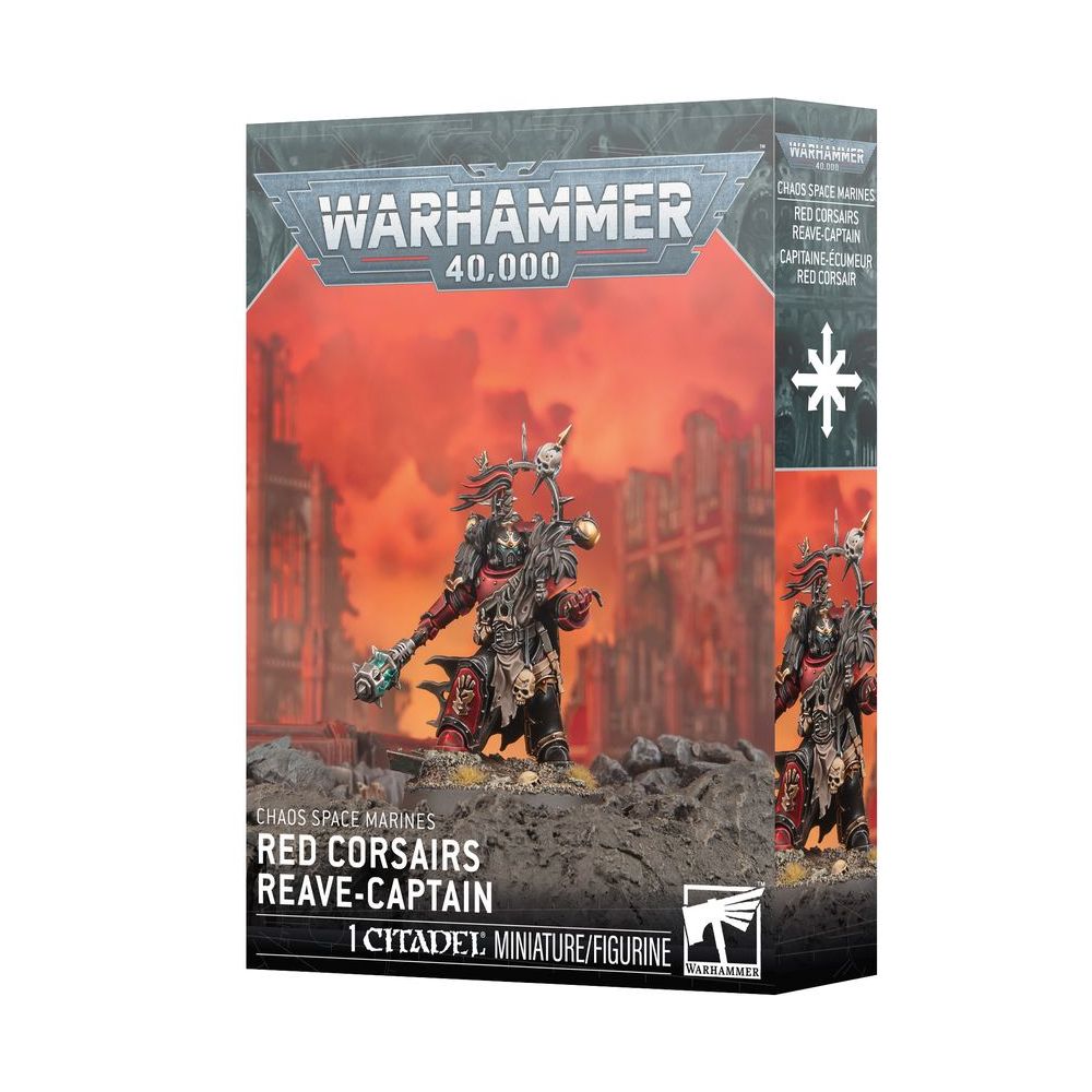 Chaos Spaces Marines: Capitaine-Ecumeur Red Corsairs