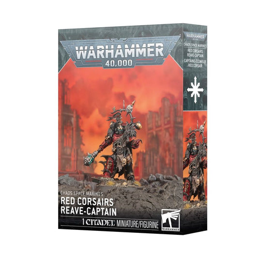 Chaos Spaces Marines: Capitaine-Ecumeur Red Corsairs