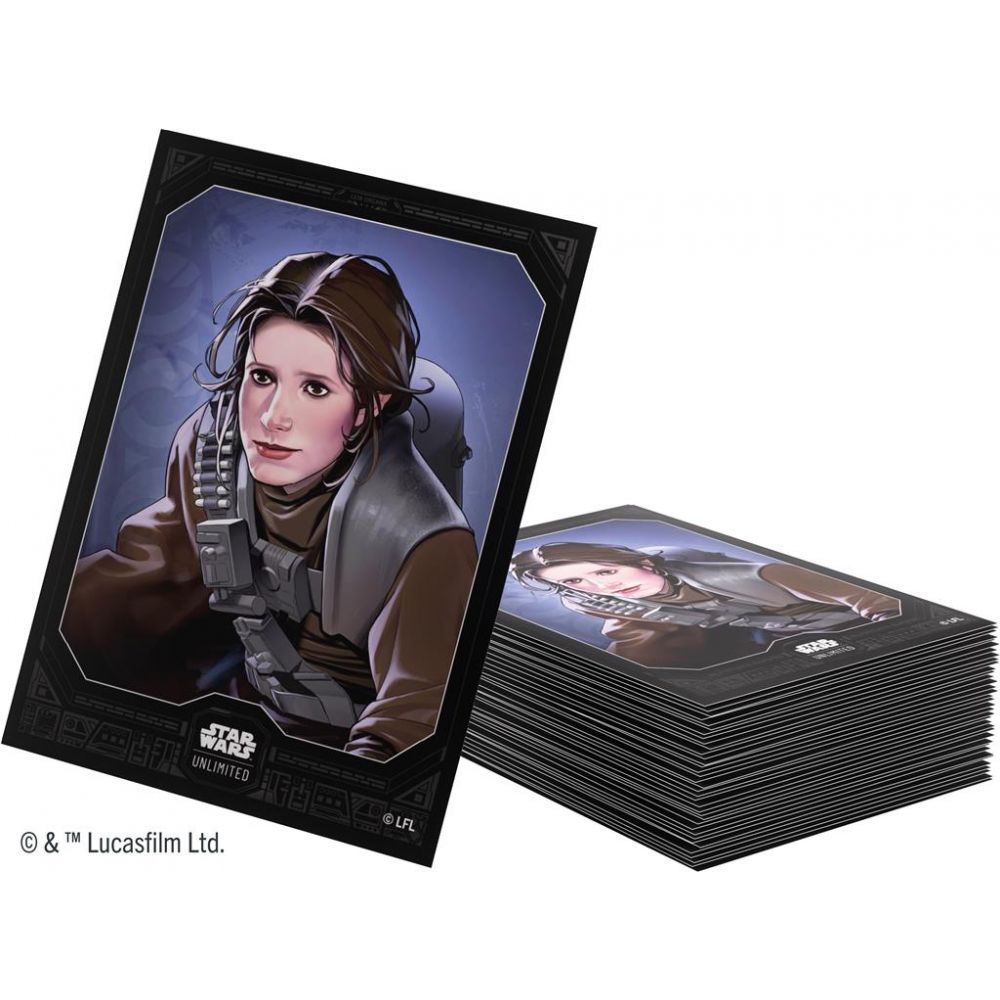 SW Unlimited Art Sleeves Gamegenic Leia Organa
