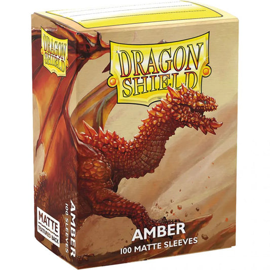 Dragon Shield Matte Amber (100)