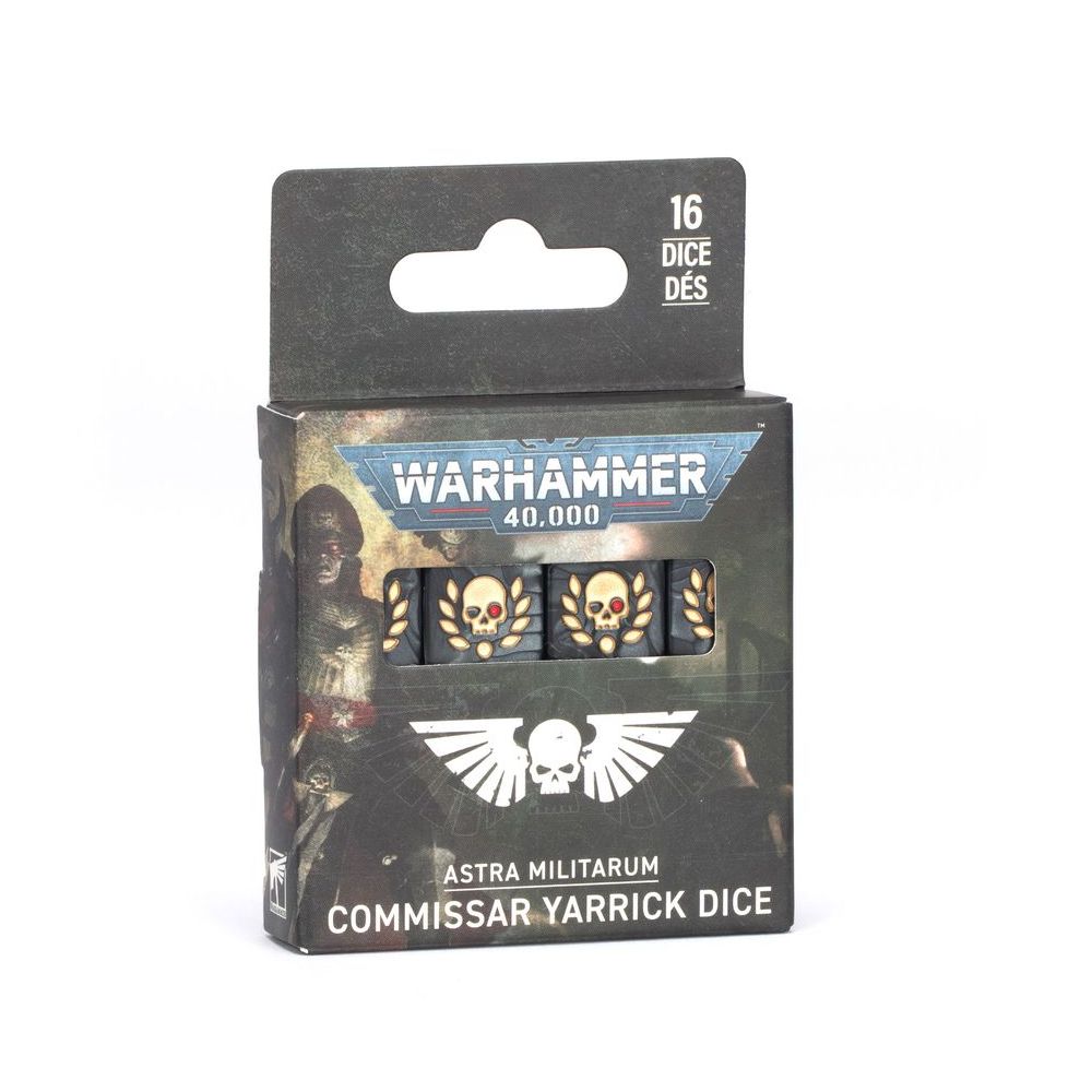 Astra Militarum: Dés du Commissaire Yarrick