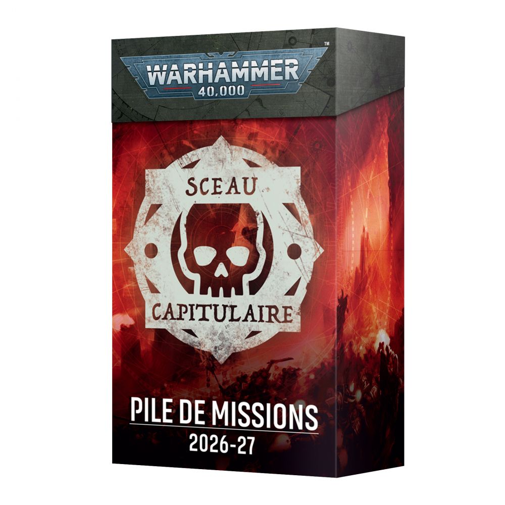 Warhammer 40000 Pile de Missions Sceau Capitulaire 2026-27 (V11 FR)