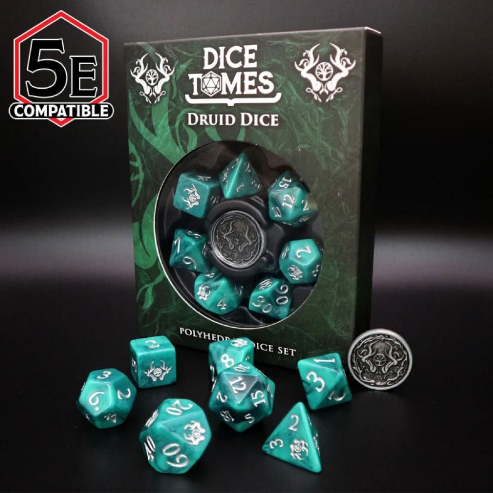 Artefact Games - Set de dés D&D - Druide