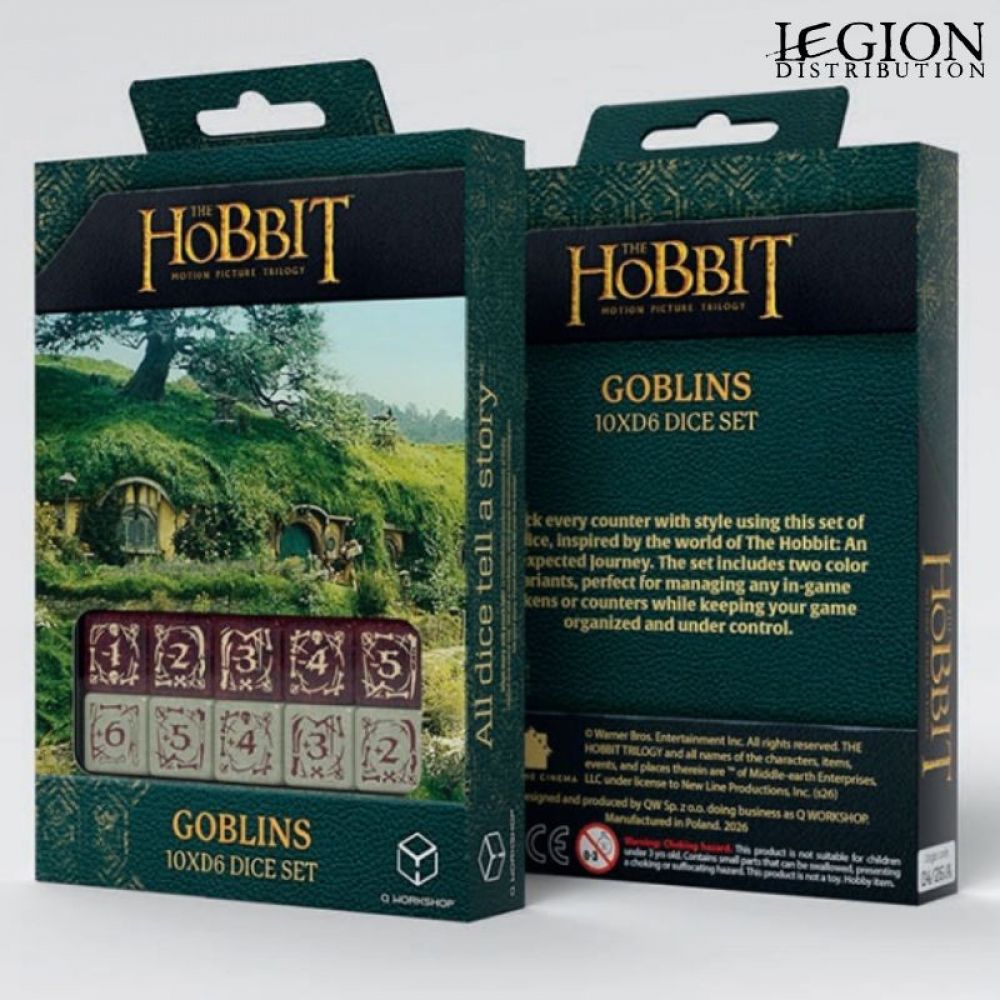 Le Hobbit TCG - Set de dés Gobelins 10xD6