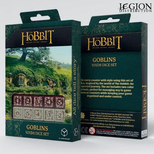 Le Hobbit TCG - Set de dés Gobelins 10xD6