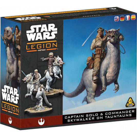 Star Wars Legion: Alliance Rebelle: : Han Solo & Luke Skywalker on Tauntauns