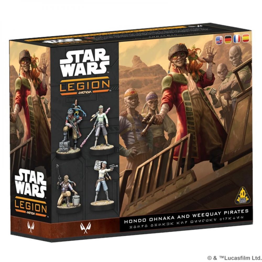 Star Wars Legion: Mercenaires: Hondo Ohnaka & Weequay Pirates