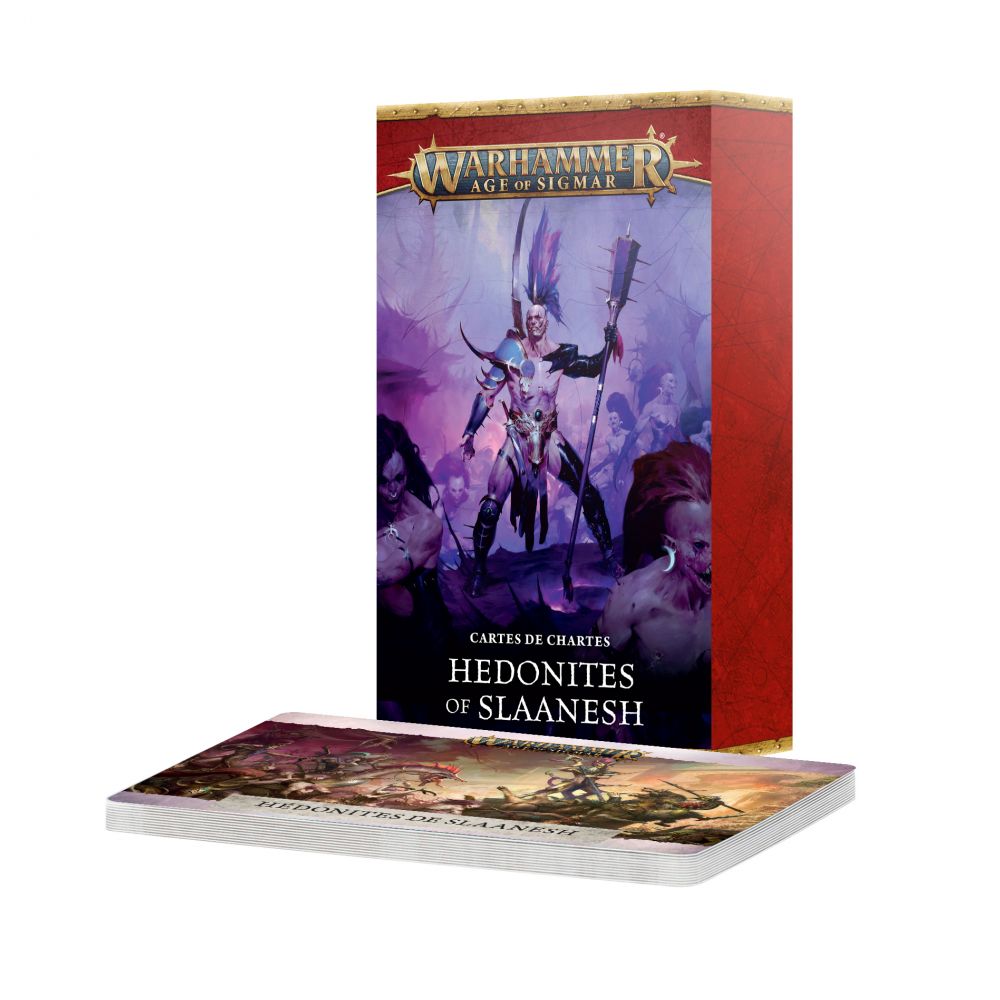 Cartes de Charte: Hedonites of Slaanesh (VF V4)