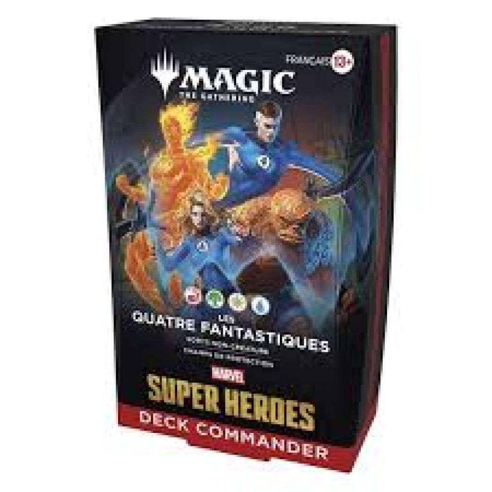 Deck Commander: Magic X Marvel Super Heroes: Quatre Fantastique (VF)