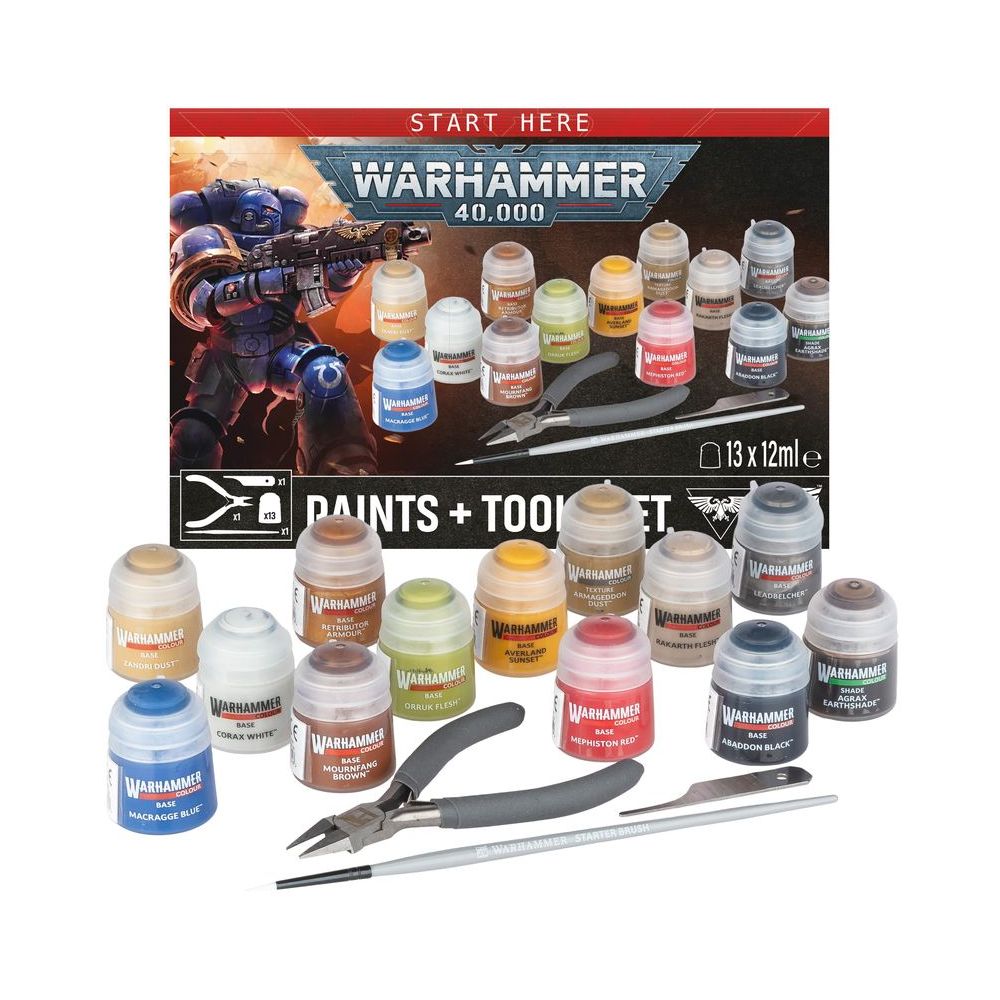 Warhammer 40,000: Set Peintures + Outils