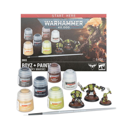 Orks: Boyz + Set de Peinture