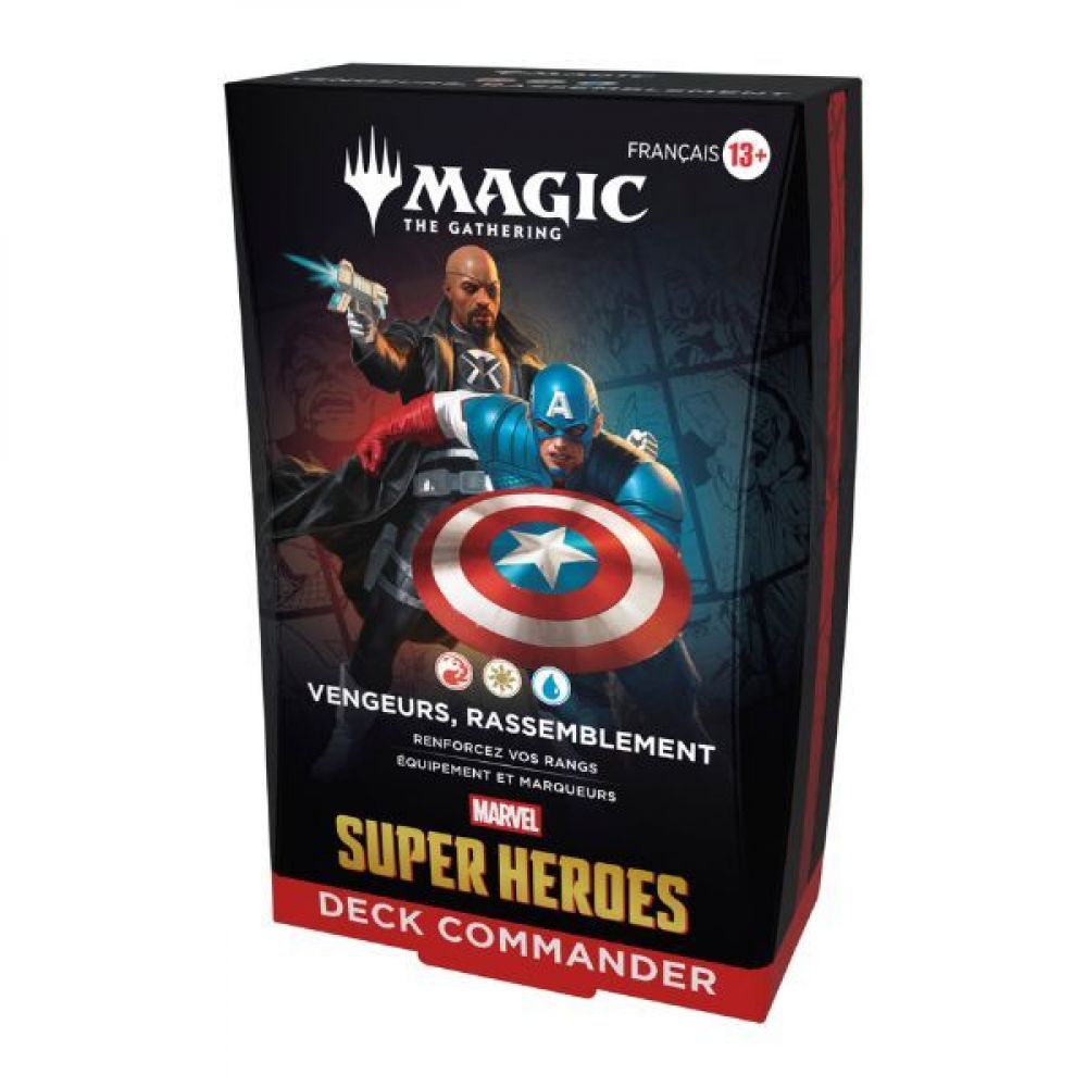 Deck Commander: Magic X Marvel Super Heroes: Vengeurs, Rassemblement (VO)