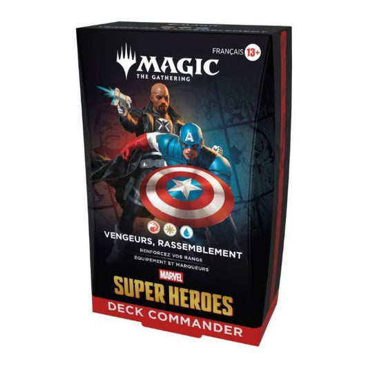 Deck Commander: Magic X Marvel Super Heroes: Vengeurs, Rassemblement (VO)
