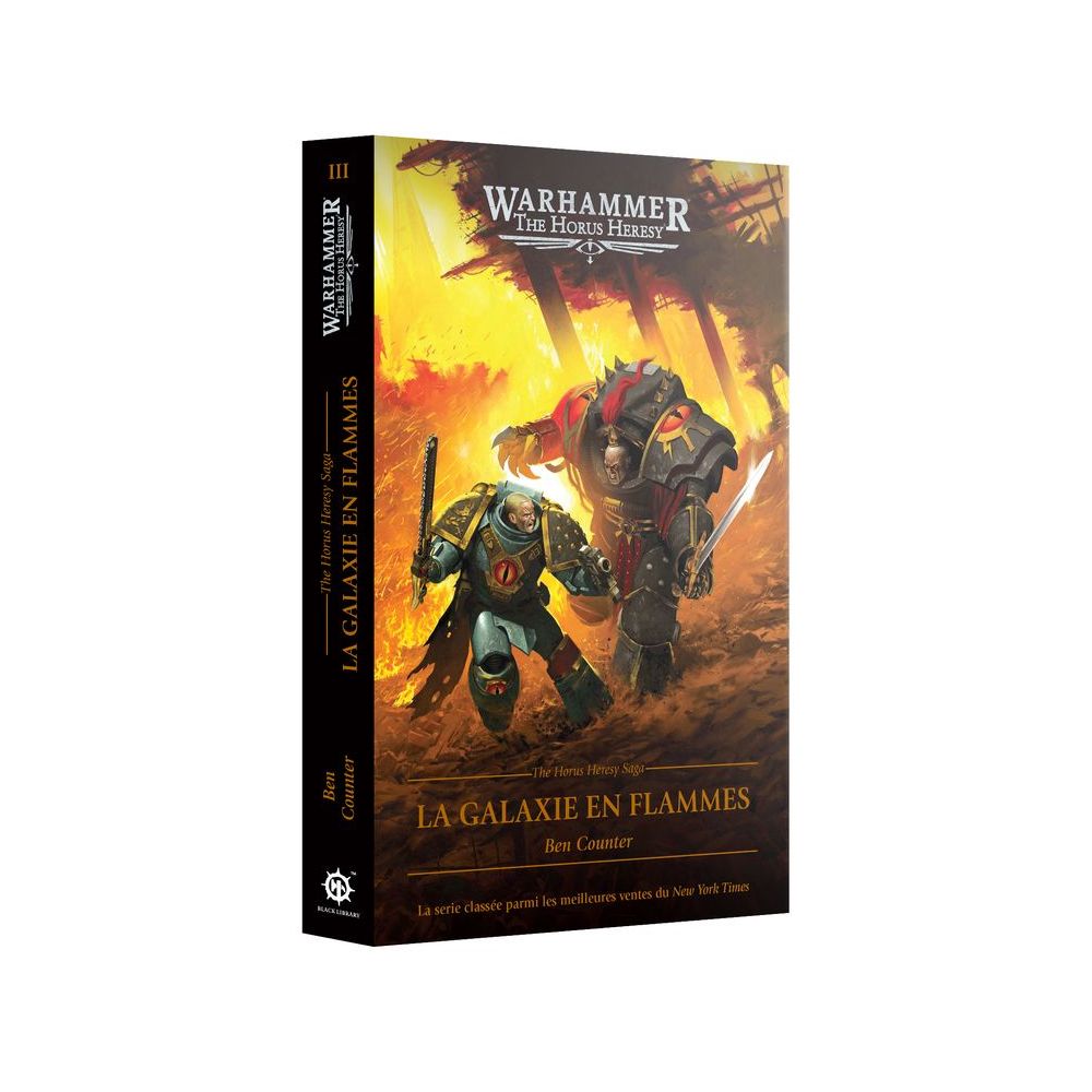 Black library: The Horus Heresy Saga: La Galaxie en Flammes (Broché FR)
