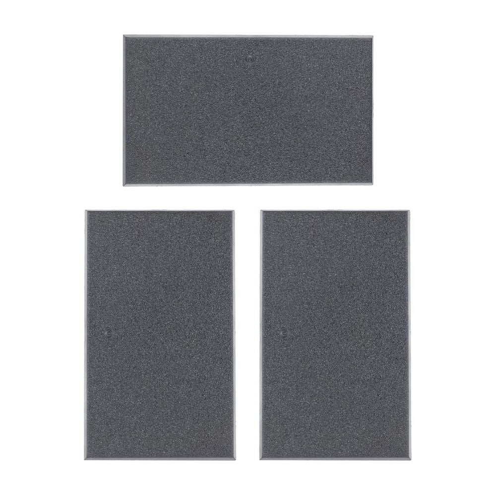 Socles Rectangulaires Citadel de 60mm x 100mm (VPC)