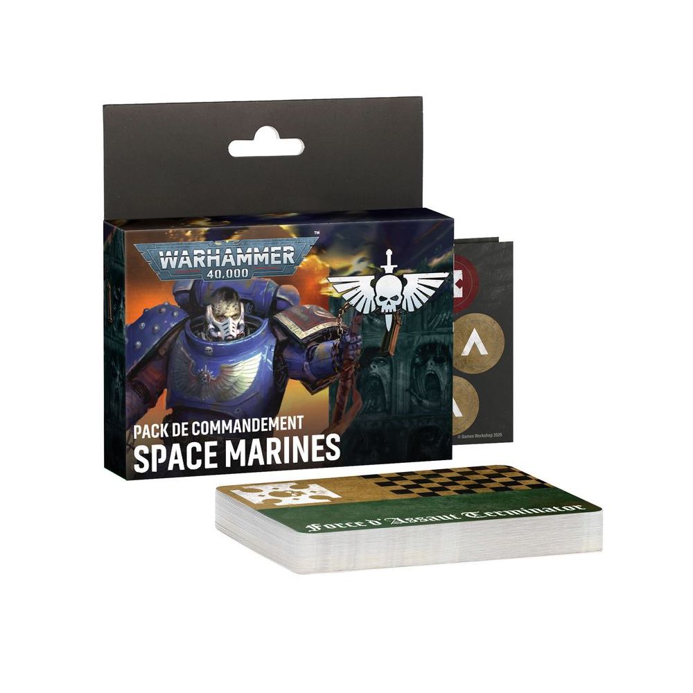 Pack de Commandement: Space Marines (V11 FR)