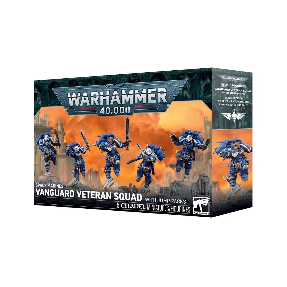 Space Marines: Escouade de Vétérans d'Avant-garde à Réacteurs Dorsaux