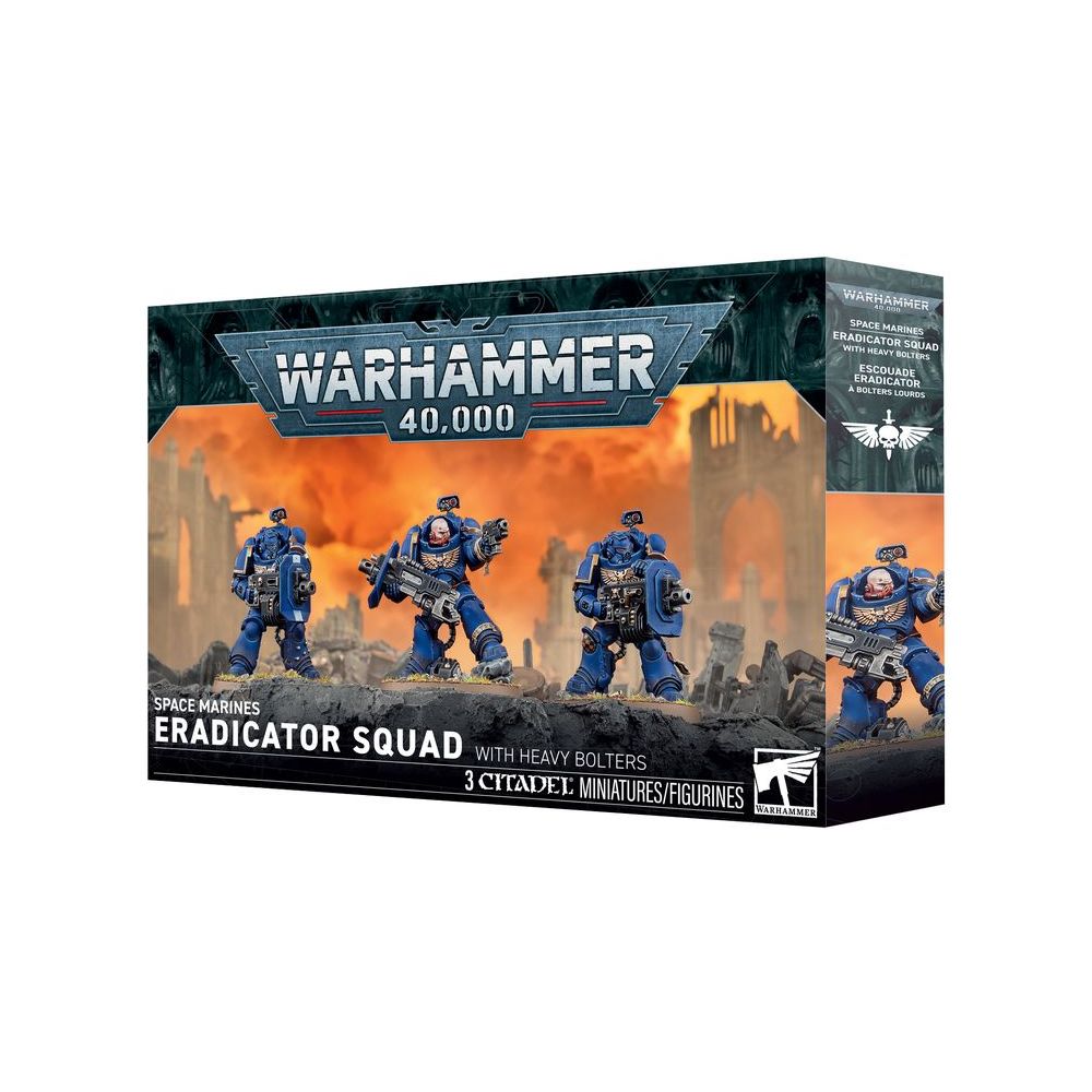 Space MArines: Escouade Eradicator Avec Bolters Lourds