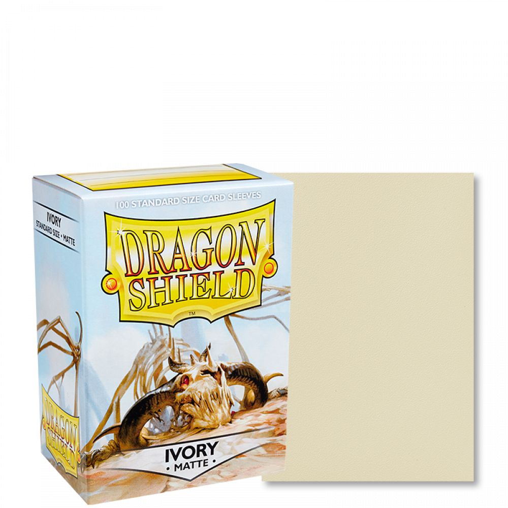 Dragon Shield Ivory Matte x100