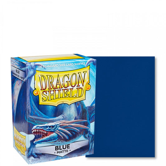 Dragon Shield Blue Matte x100