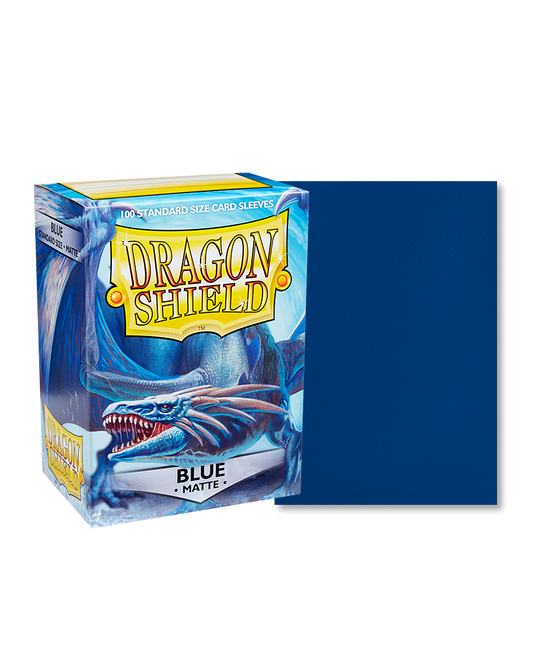 Dragon Shield Blue Matte x100