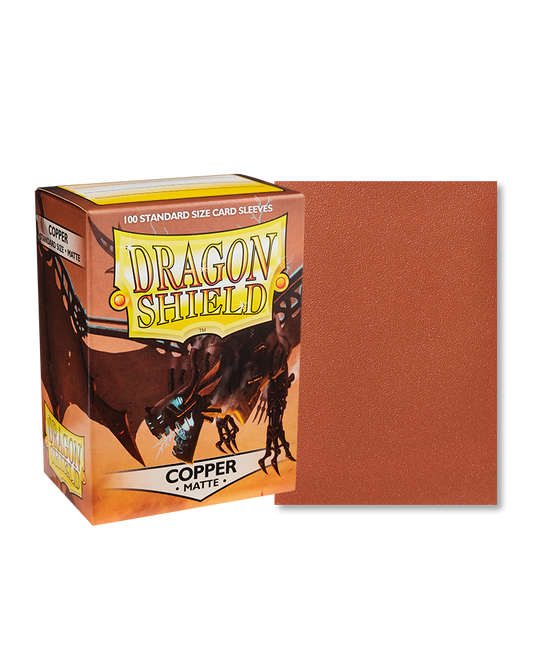 Dragon Shield Copper Matte x100