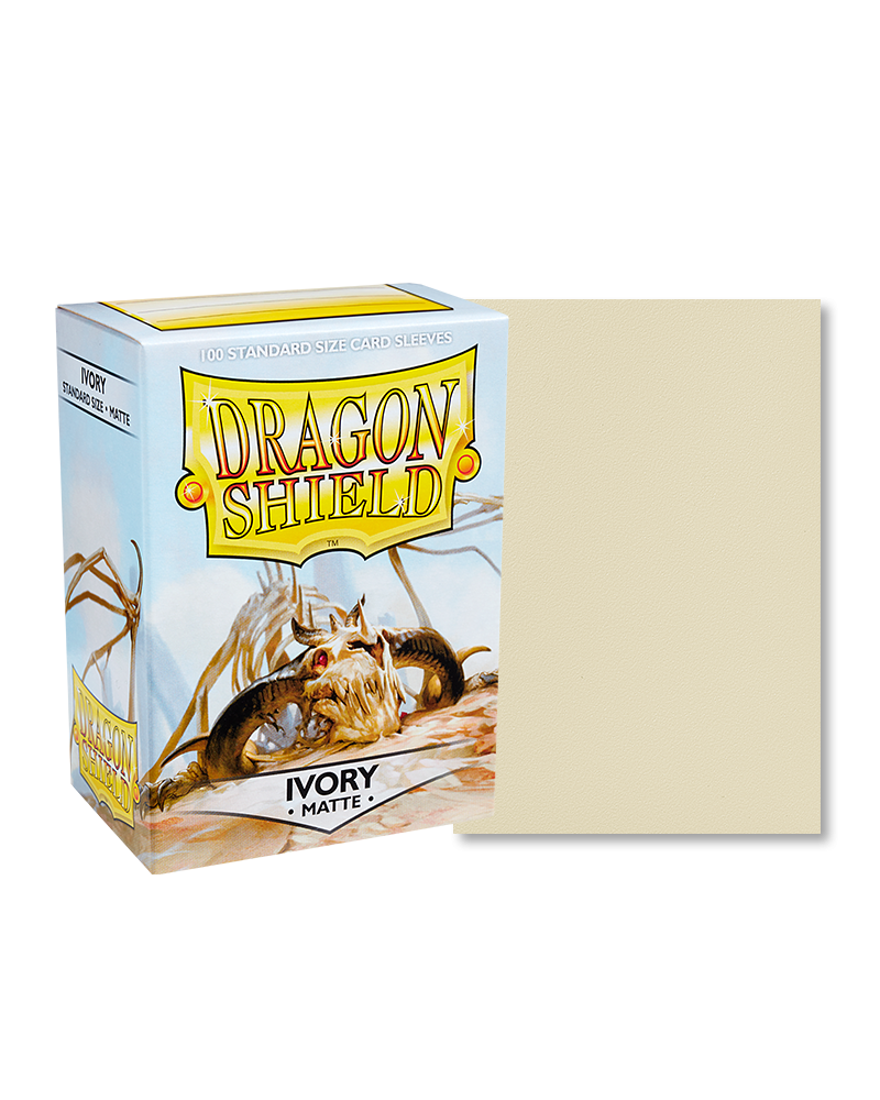 Dragon Shield Ivory Matte x100