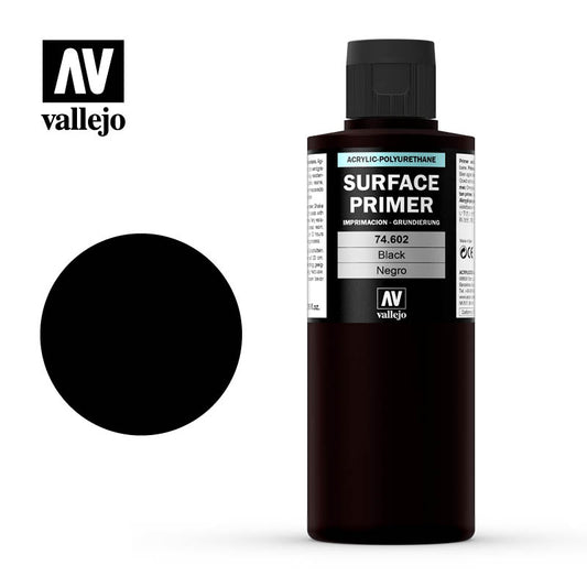 74602 Surface Primer Black Color 200 ml.