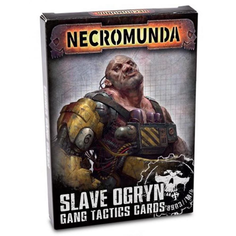 Necromunda : Slave Ogryn Tactics Cards (ENG)