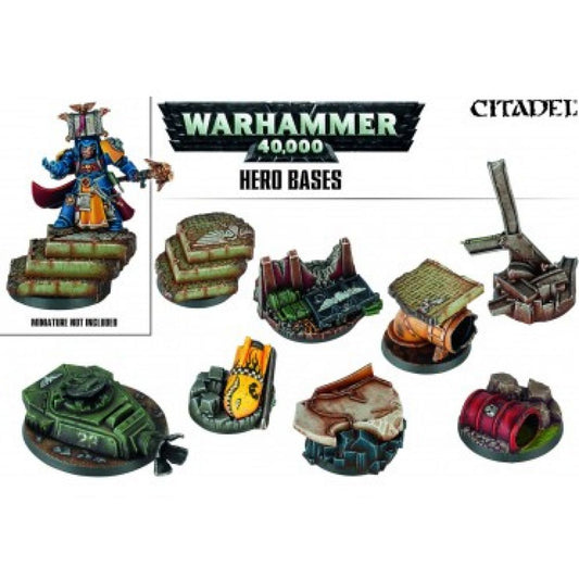 Socles: Warhammer 40 000 Héro Base