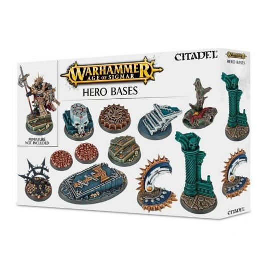 Socles: Age Of Sigmar Héro Bases