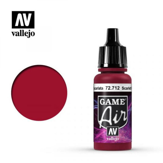 72.712 Game Air Scarlett Red Color 17 ml.