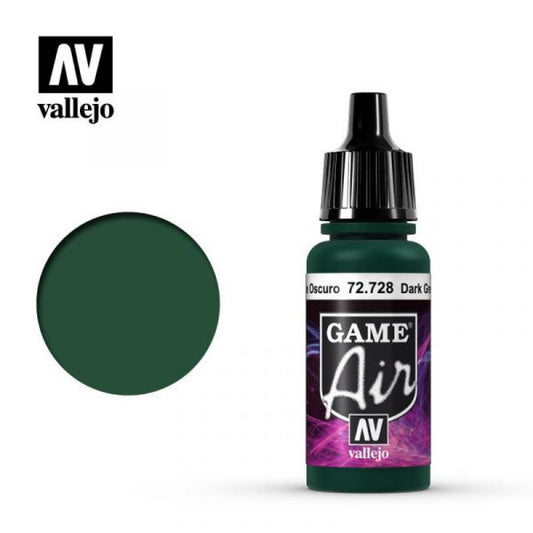 72.728 Game Air Dark Green Color 17 ml.