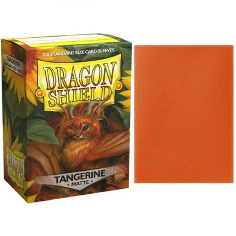 Dragon Shield Tangerine Matte x100