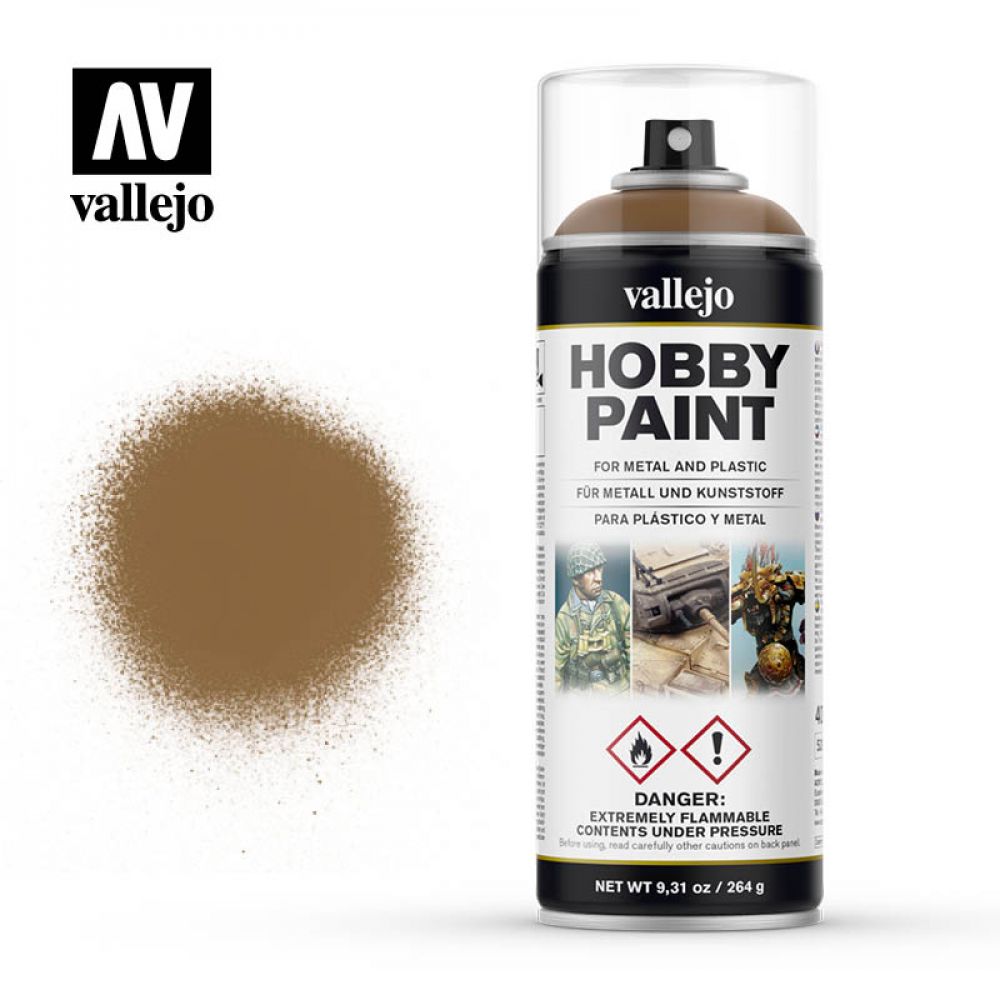28014 Leather Brown Hobby Paint Spray 400ml