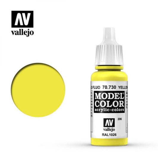 70.730 Model Color Fluorecent Yellow 17ml