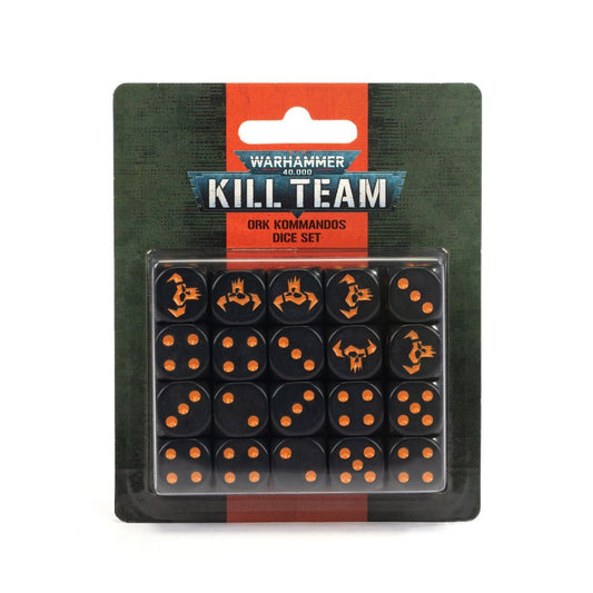 Kill team: Ork Kommandos Dice Set (2021 FR)