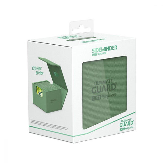Deck Box Ultimate Guard Sidewinder 133+ Xenoskin 2022 Exclusive Vert pastel