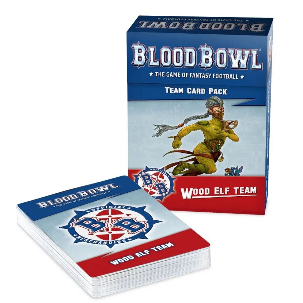 Blood Bowl: Wood Elf Team Card Pack (Anglais)