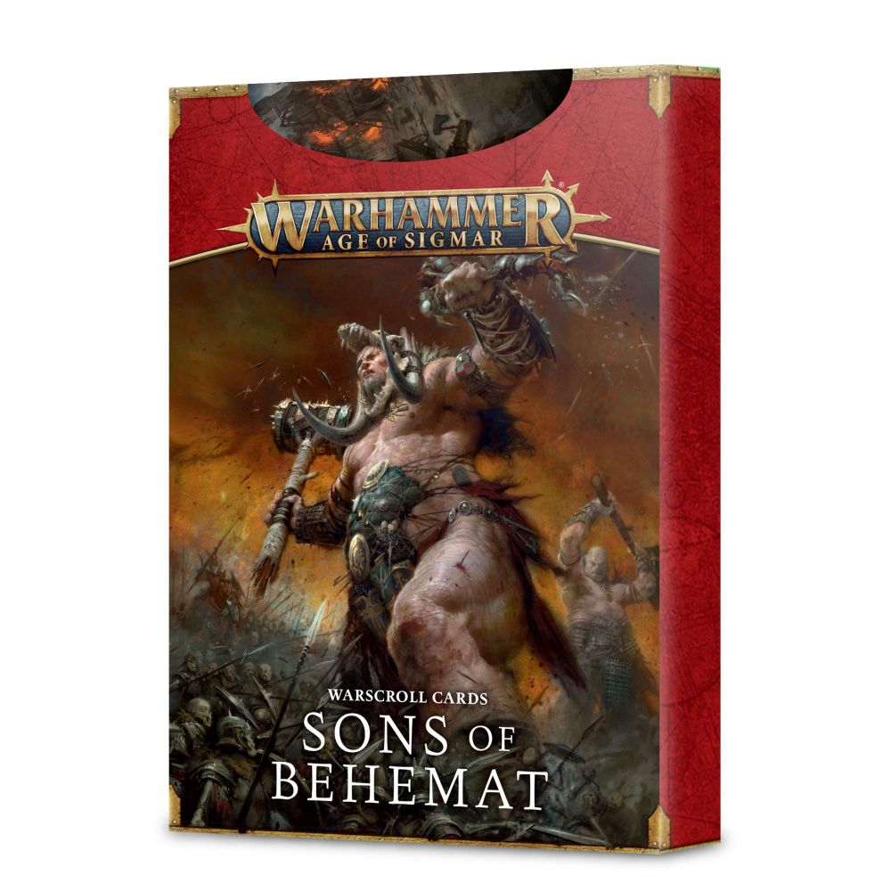 Warscrolls Cards: Sons of Behemath (VF V3 2022)