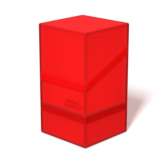 Deck Box Ultimate Guard Boulder ́n ́Tray 100+ Ruby