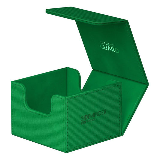 Deck Box Ultimate Guard Sidewinder 133+ XenoSkinMonocolor Vert