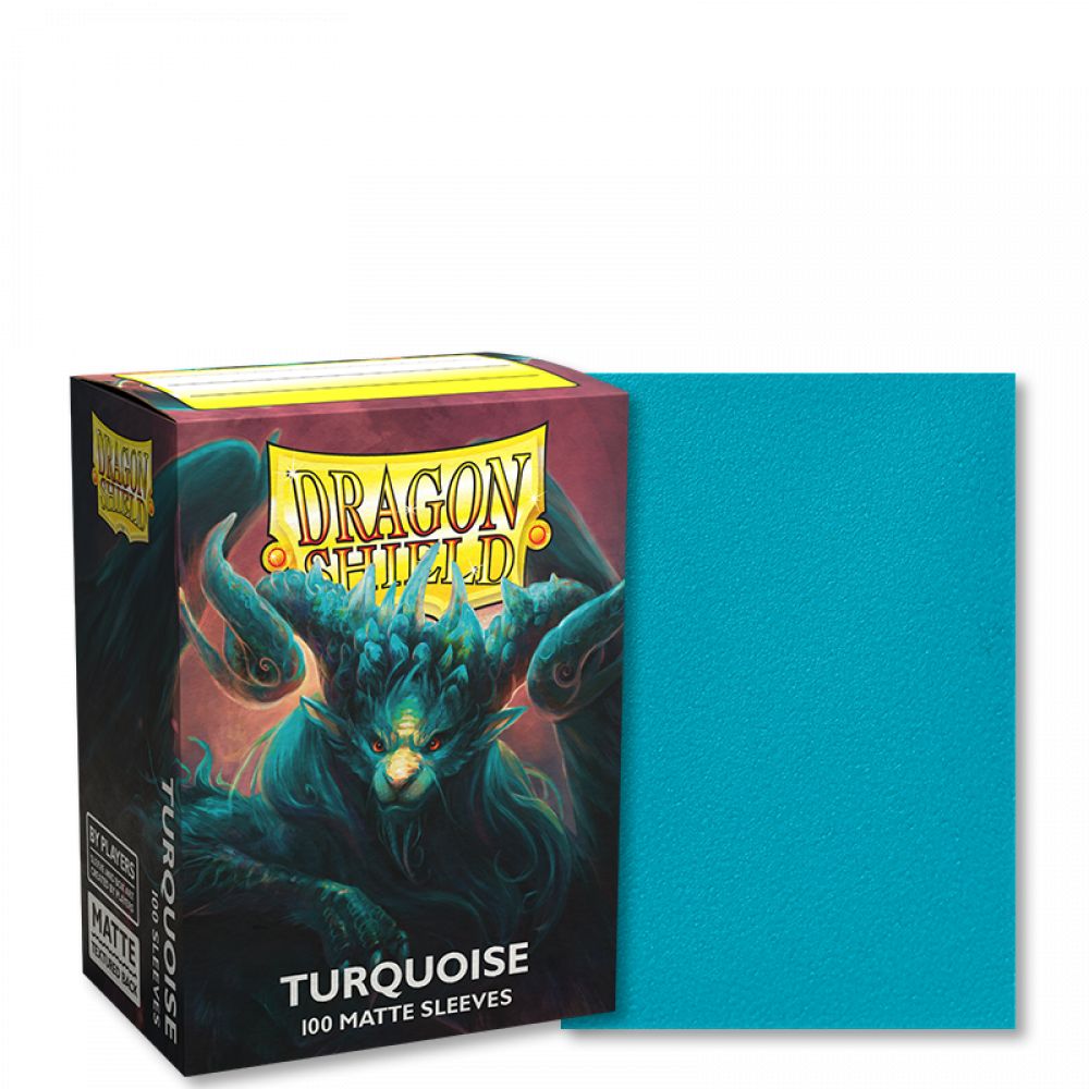 Dragon Shield Turquoise Matte x100