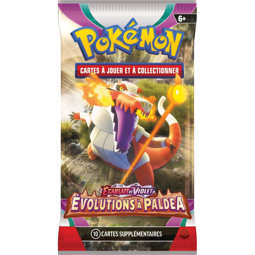 Pokemon: Booster Ecarlate et Violet, Evolutions à Paldea
