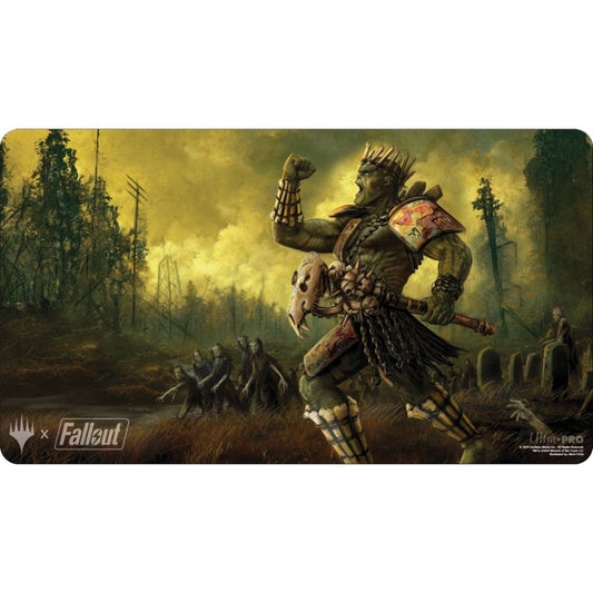 MTG : Fallout Playmat Grave Titan
